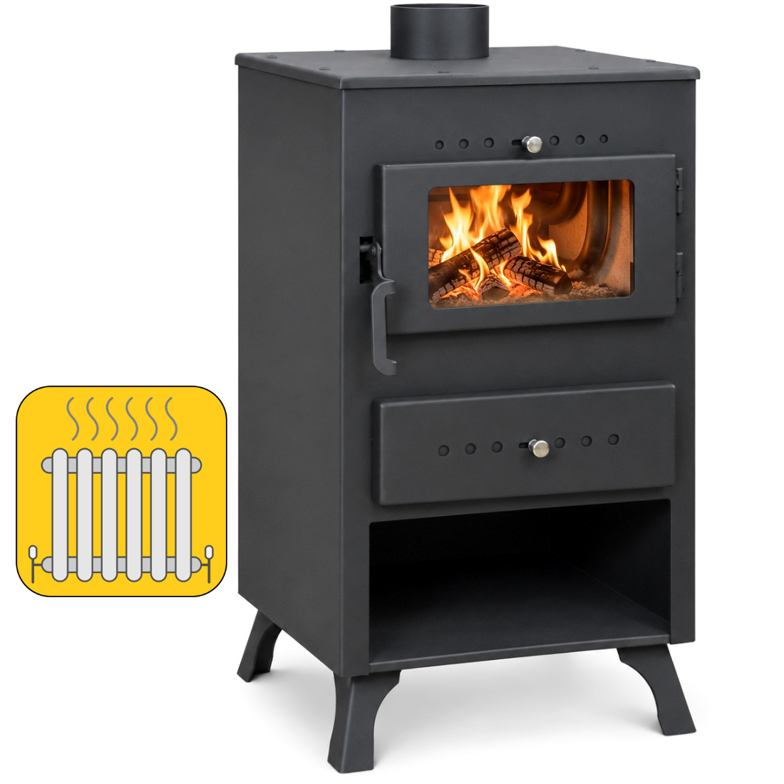 Piec ALFA WT 10,1 kW z płaszczem wodnym