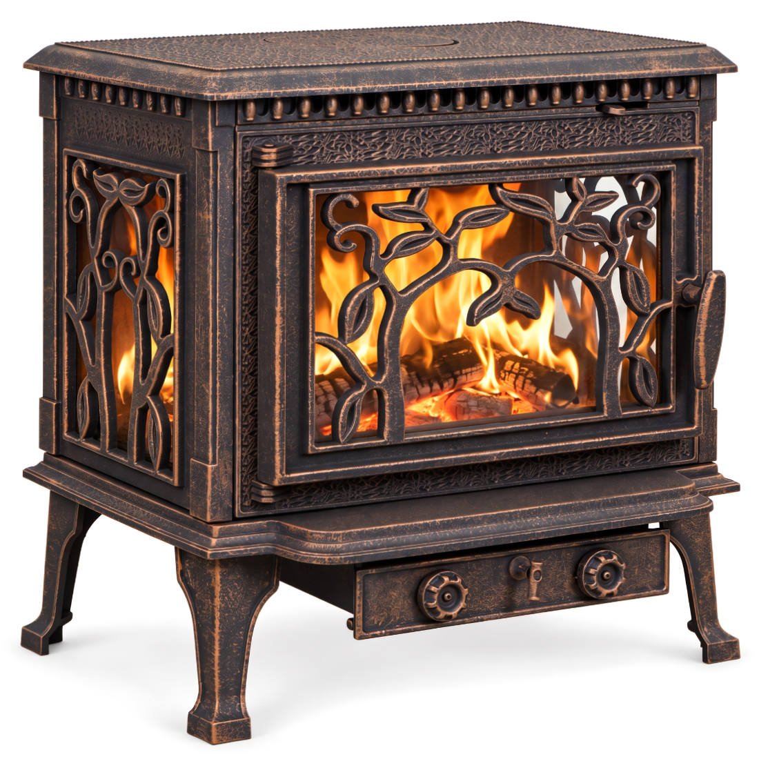 PIEC ŻELIWNY WILSON Lux BRONZE 11 kW